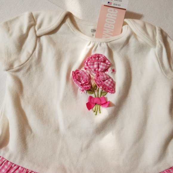 Gymboree Mini Blooms 3-6 Month NWT Outfit - Picture 2 of 3